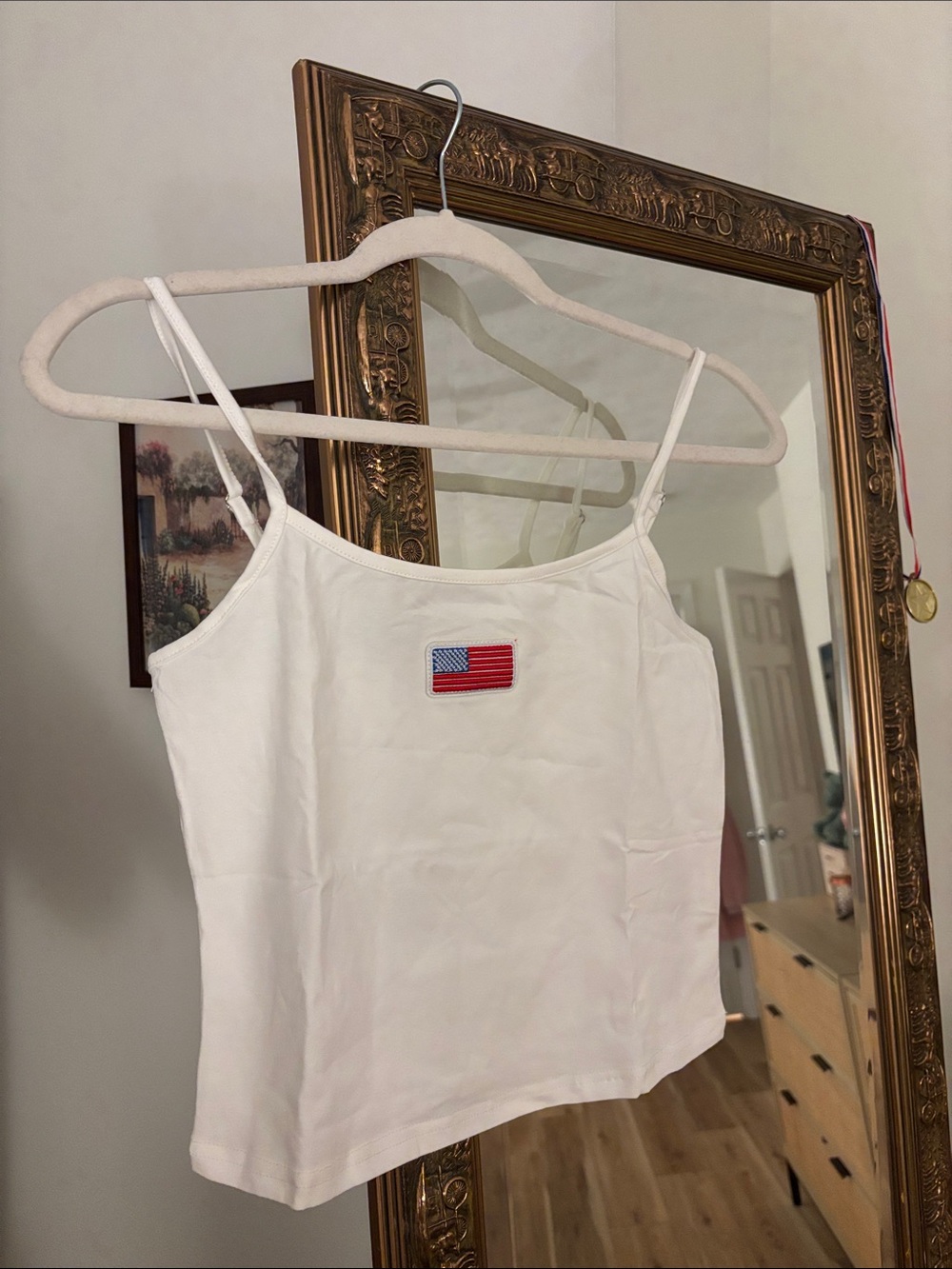 American Flag Tank Top